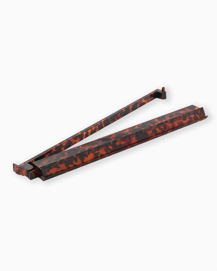 Oh My Mahjong Tortoise Shell Rack & Pusher Set acrylic rack and pusher set for elevated mahjong table styling | Walker Boutique