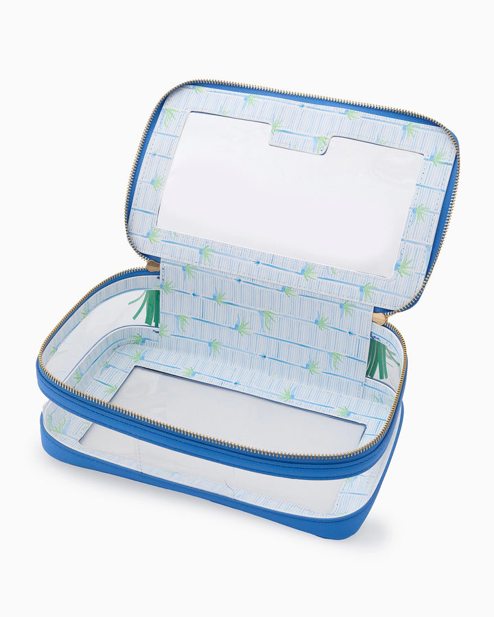 Oh My Mahjong Blue Tile Storage Bag mahjong tile storage bag for organized game night accessories | Walker Boutique