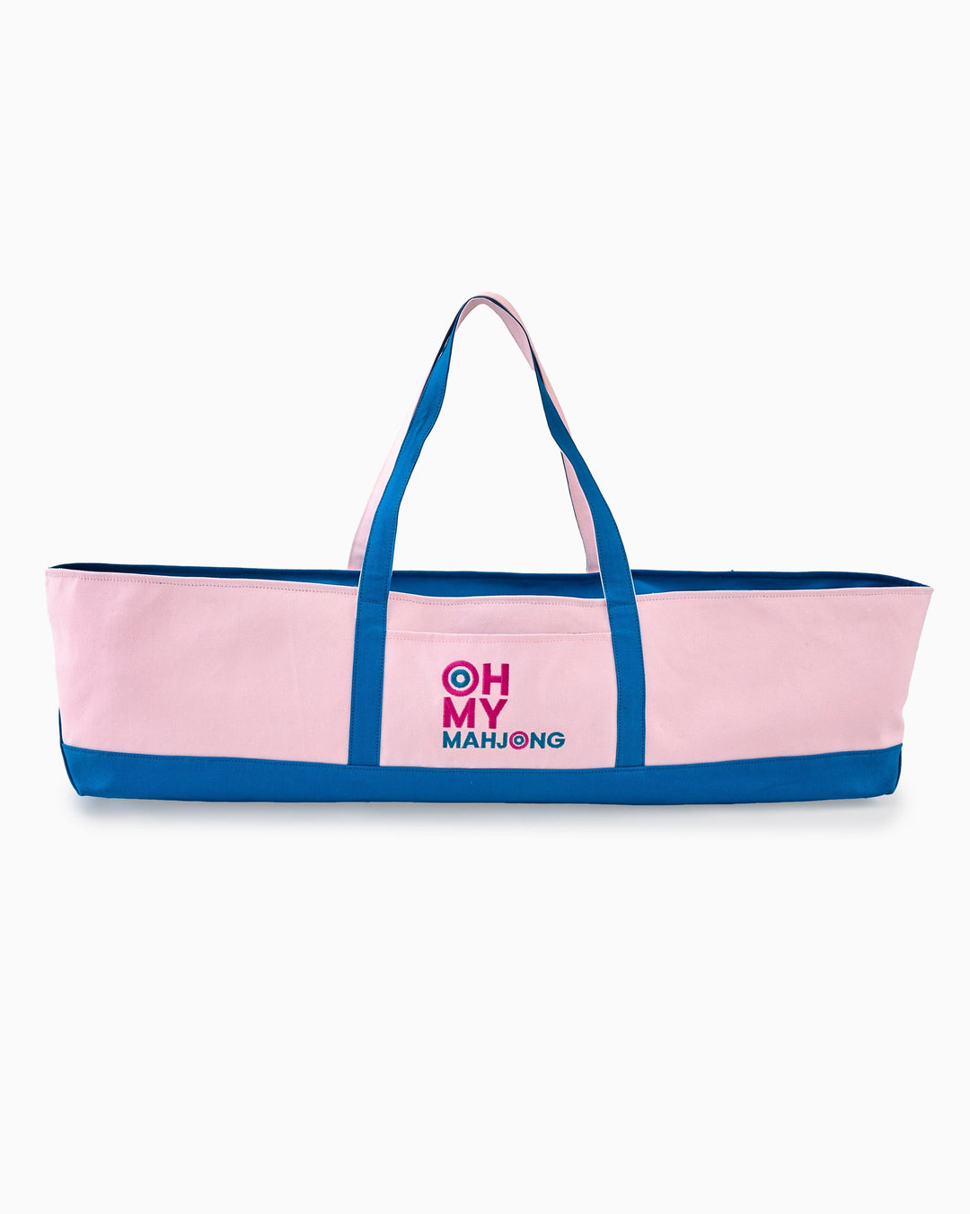Oh My Mahjong Pink Mat Storage Bag mahjong mat storage bag for travel and game night organization | Walker Boutique