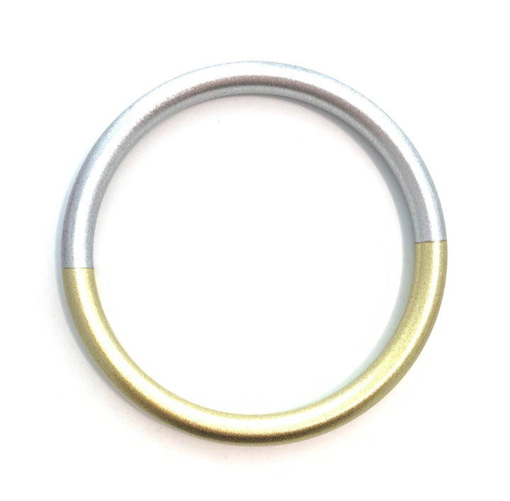GOLD SILVER MIX BANGLE SET