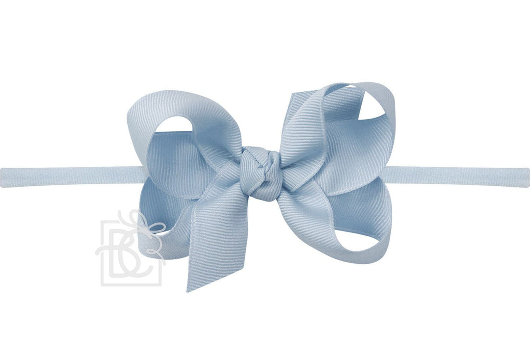 MILLENNIUM BLUE PANTYHOSE HEADBAND WITH BOW