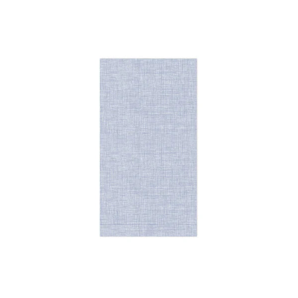 Light blue textured fabric swatch on a white background