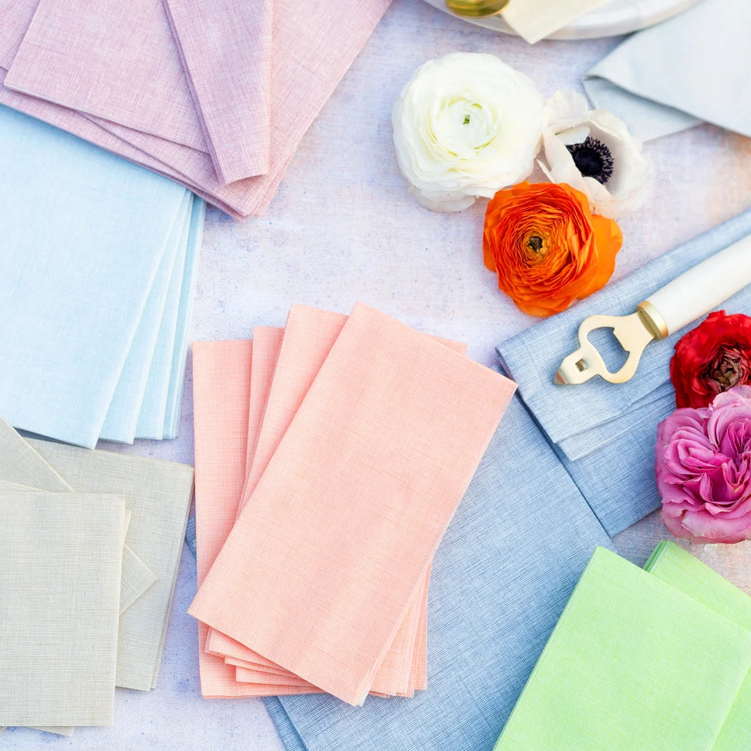 EASY LIGHT BLUE COCKTAIL NAPKINS