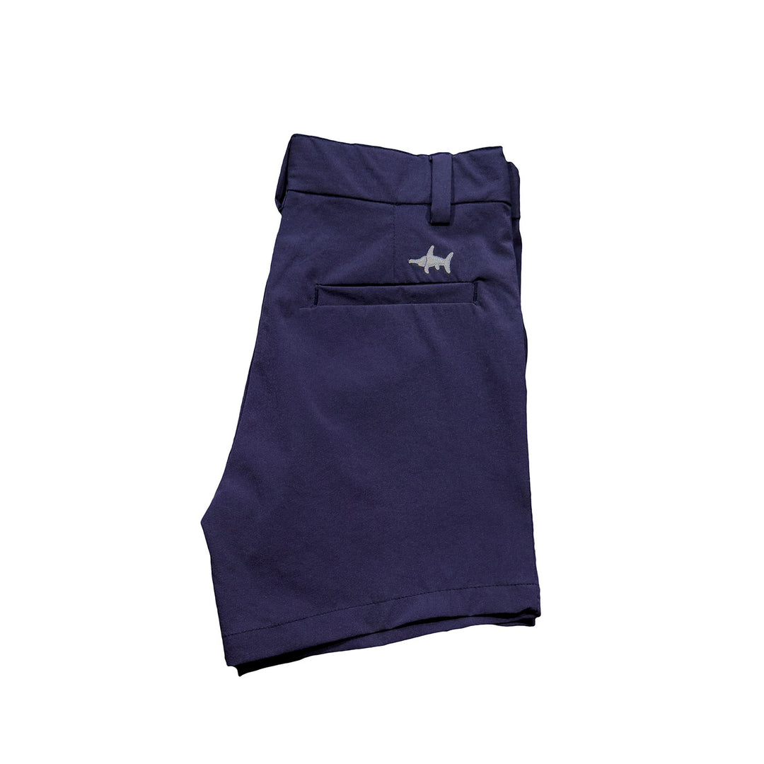 NAVY PALMER PERFORMANCE SHORT