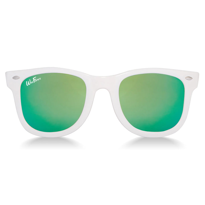 WHITE POLARIZED SUNGLASSES