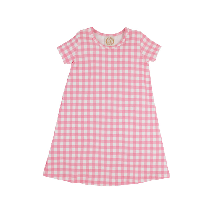 HAMPTONS HOT PINK GINGHAM POLLY PLAY DRESS
