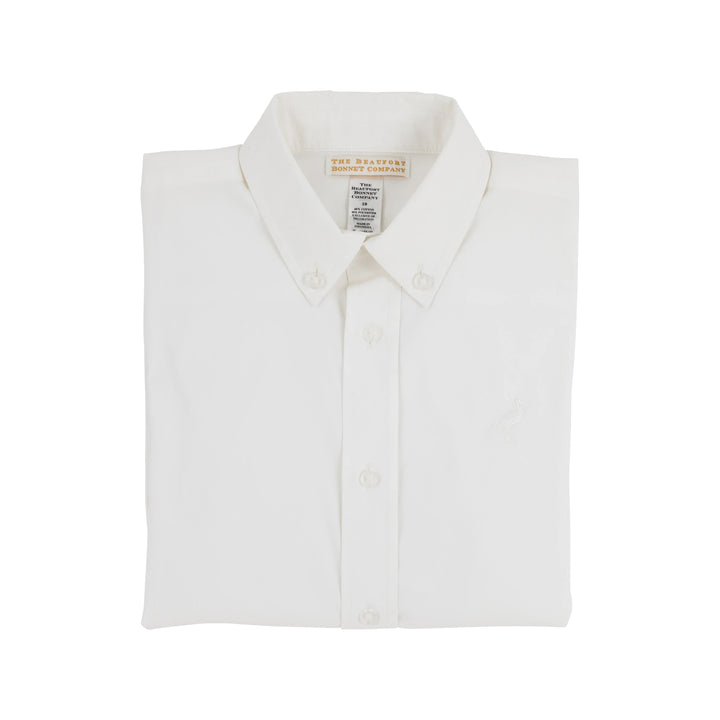 WORTH AVENUE WHITE PREPLETIC DEAN'S LIST DRESS SHIRT