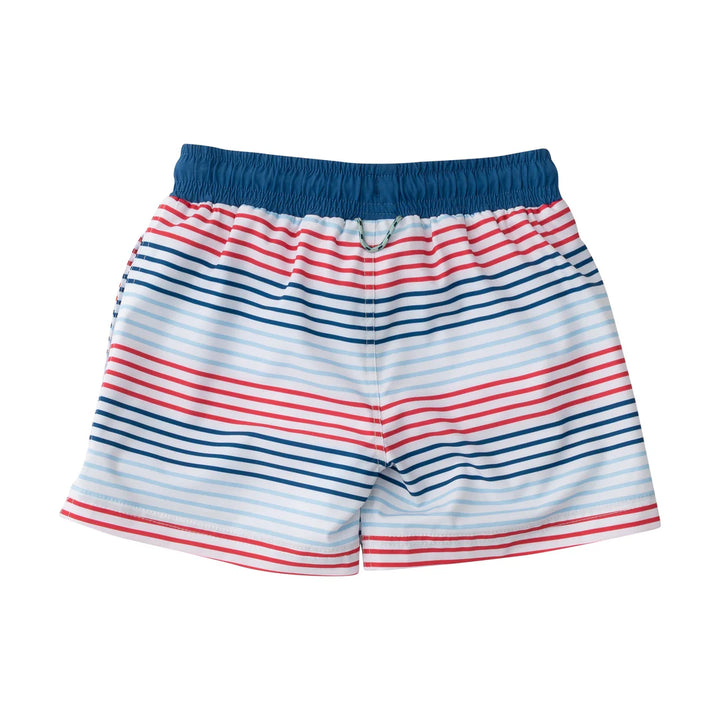 AMERICANA STRIPE BOOGIE BOARD SWIM TRUNK