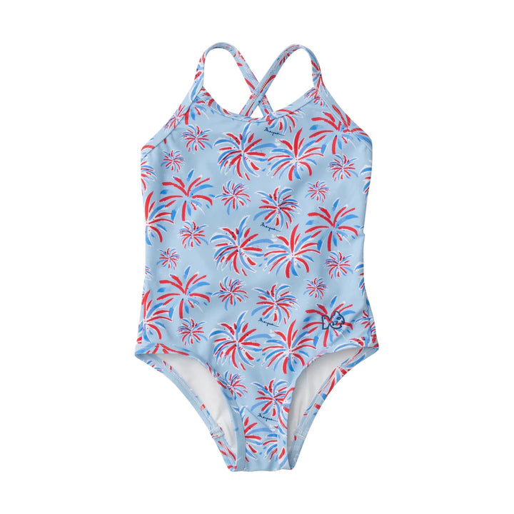 FIREWORKS PRINT SPRING TIDES SWIMSUIT