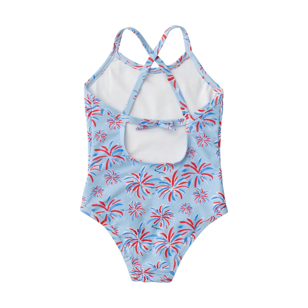 FIREWORKS PRINT SPRING TIDES SWIMSUIT