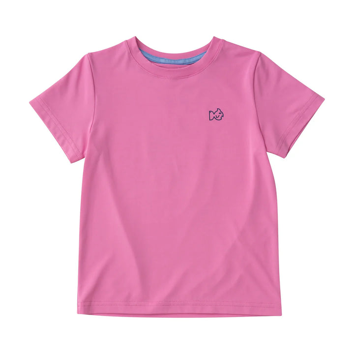 BEACH LIFEGUARD FUCHSIA PERFORMANCE TEE