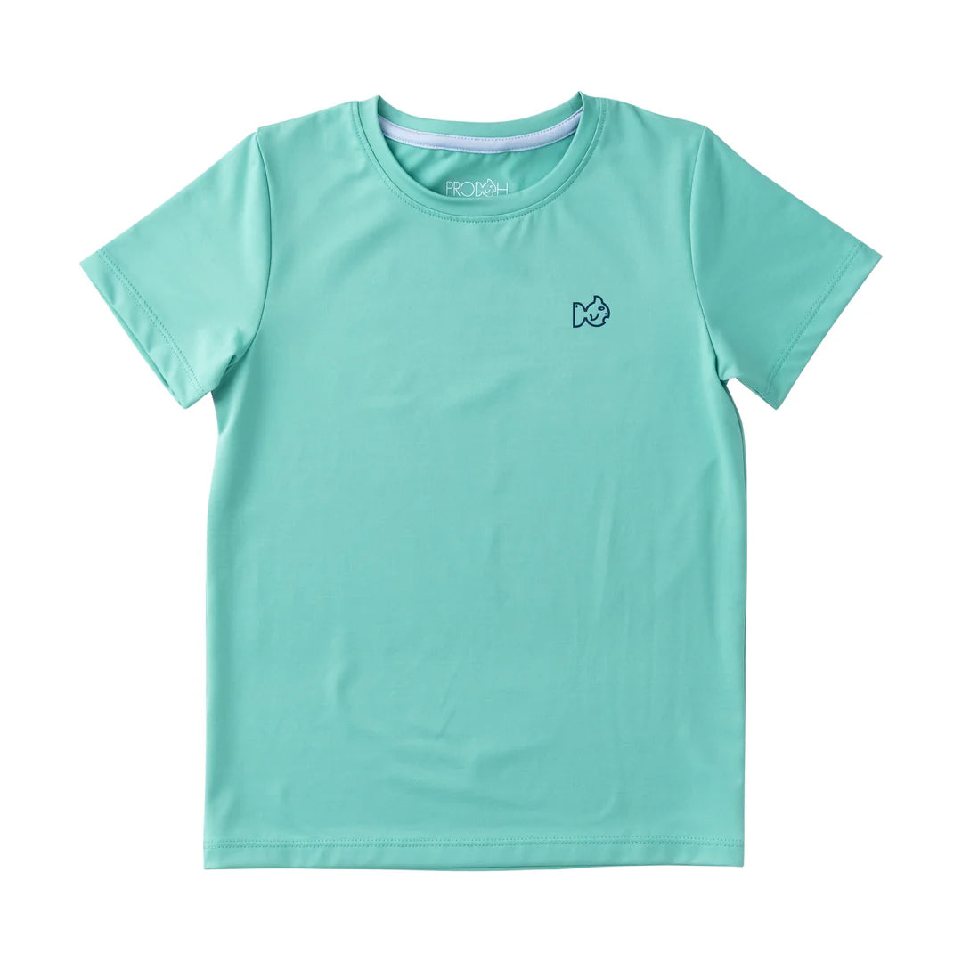 SHORT SLEEVE LIGHT GREEN PERFORMANCE T-SHIRT