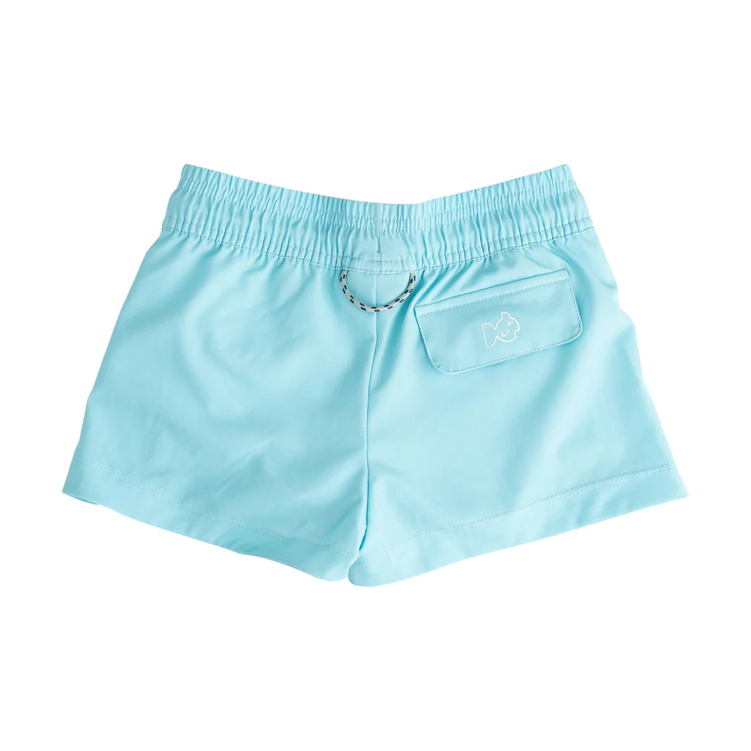 ARUBA BLUE GIRLS' BEACH CRUISER SHORT