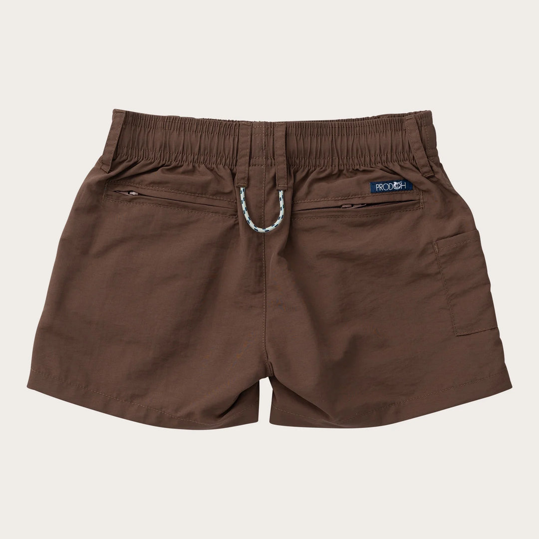 COFFEE QUARTZ BOYS OUTRIGGER PERFORMANCE SHORT
