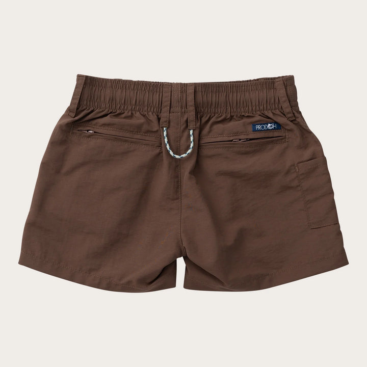 COFFEE QUARTZ BOYS OUTRIGGER PERFORMANCE SHORT