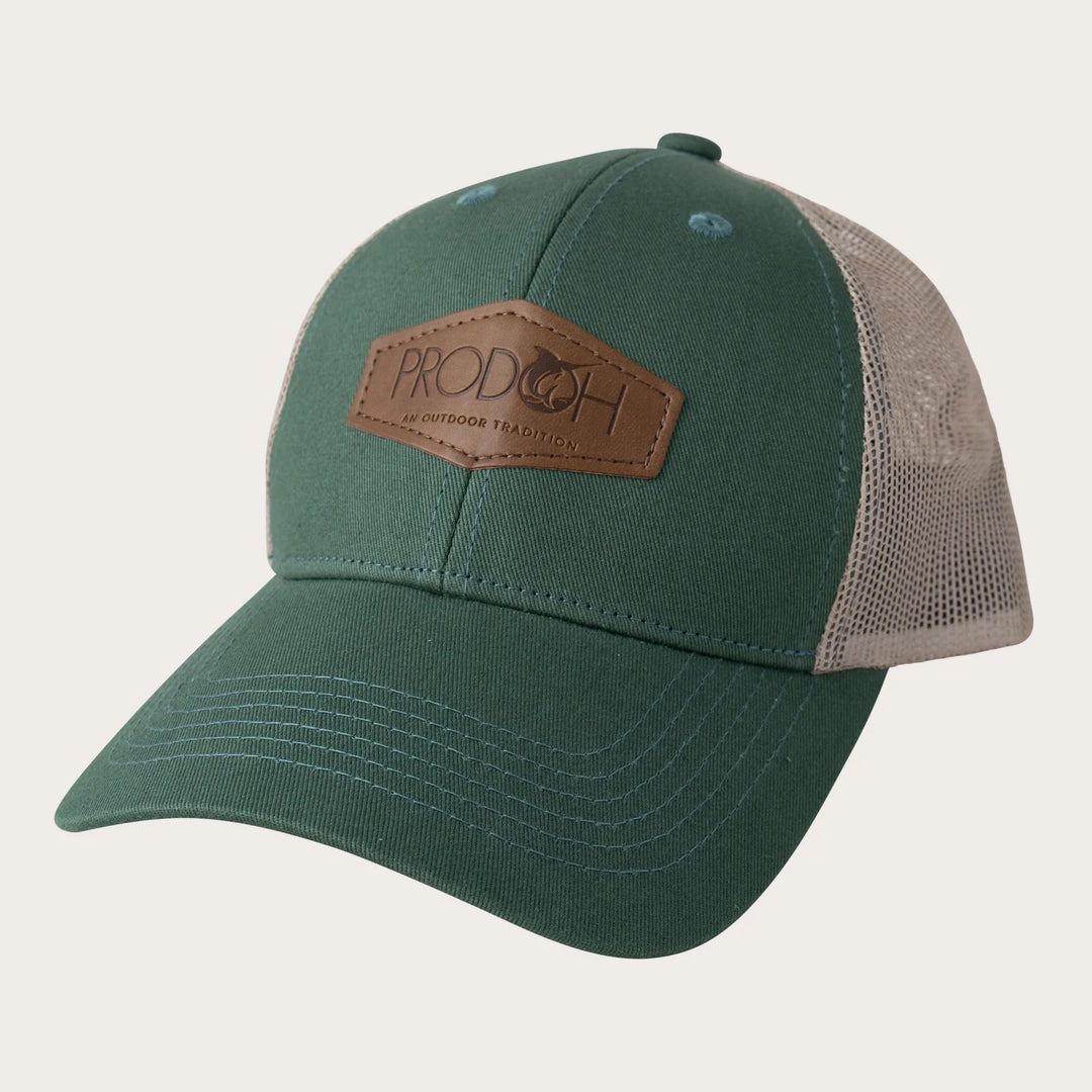 CAMPING GREEN KIDS TRUCKER CAP