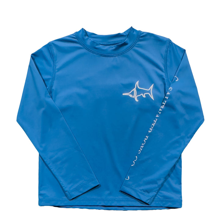 MEDIUM BLUE TYBEE RASHGUARD