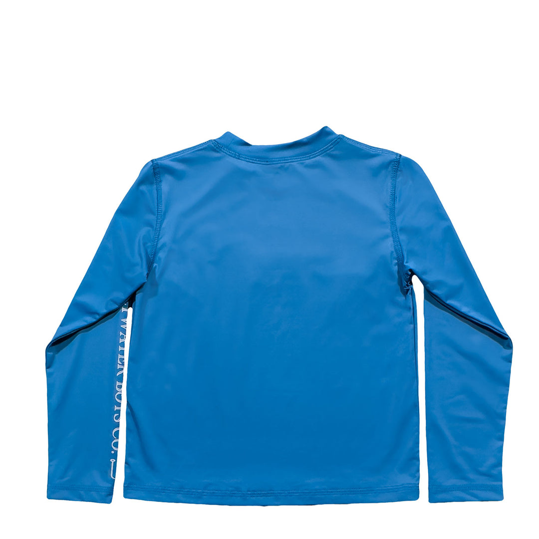 MEDIUM BLUE TYBEE RASHGUARD