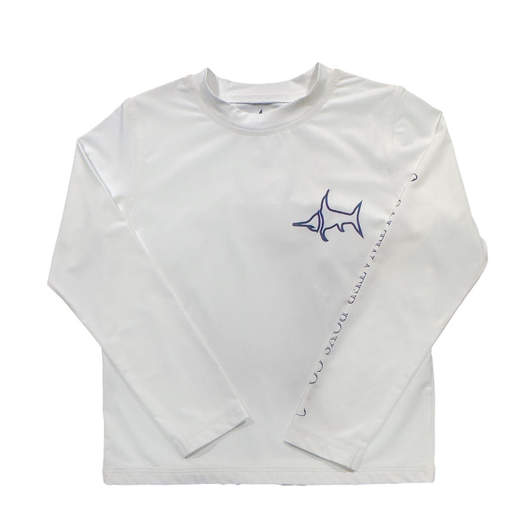 WHITE TYBEE RASHGUARD