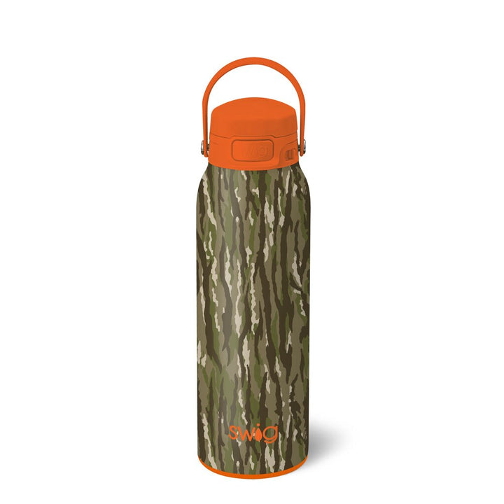 WOODLAND CAMO LEAKPROOF EZ FILL BOTTLE 32OZ