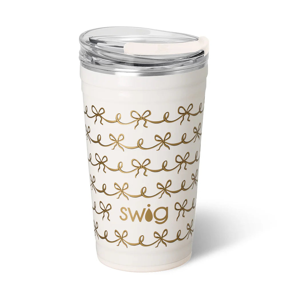 Neutral printed insulated bottle drink sleeve designed to keep beverages cold | Walker Boutique