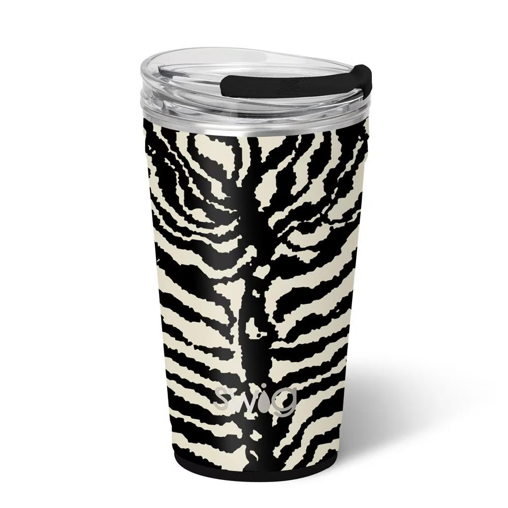 ZEBRA PARTY CUP 24OZ