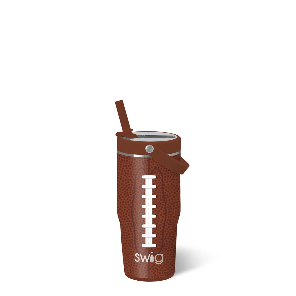 FOOTBALL LEAKPROOF TO-GO TUMBLER 14OZ