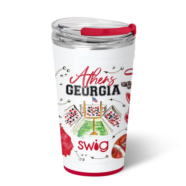 TAILGATES IN ATHENS PARTY CUP 24OZ