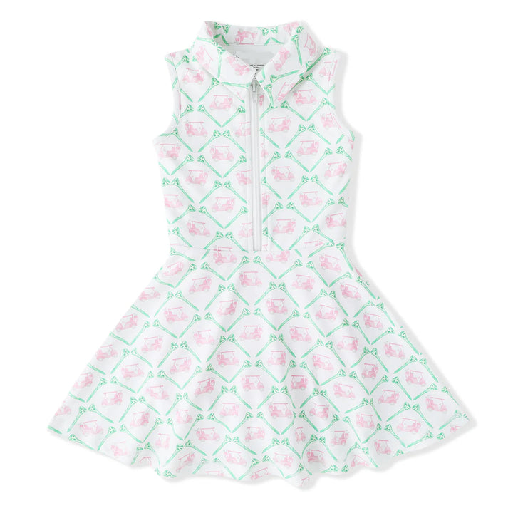 PAR-TEE TRELLIS TENNIS DRESS