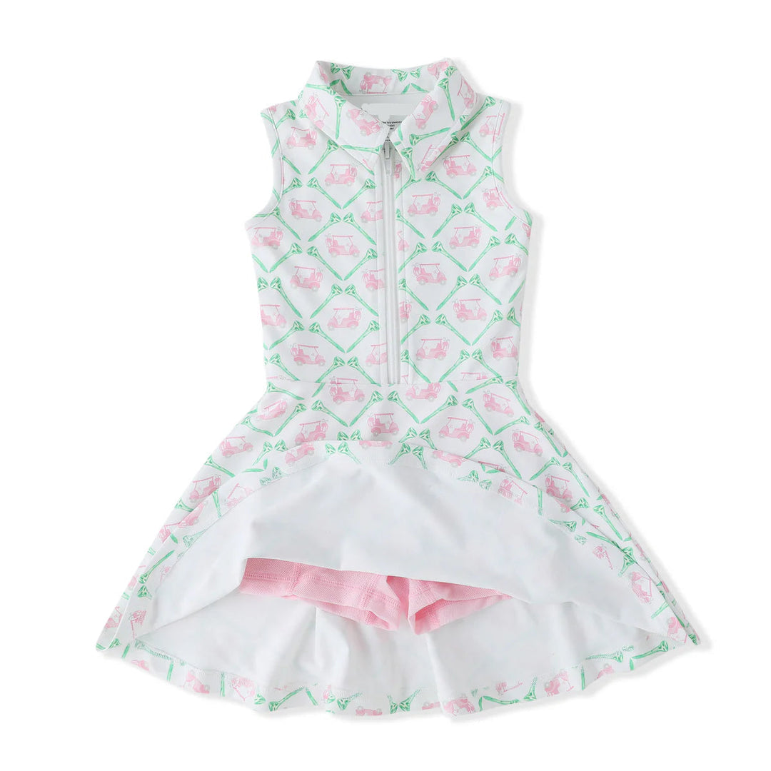 PAR-TEE TRELLIS TENNIS DRESS