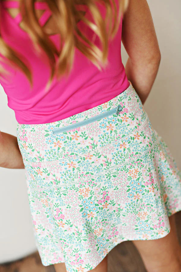 DITSY FLORAL TENNIS SKORT