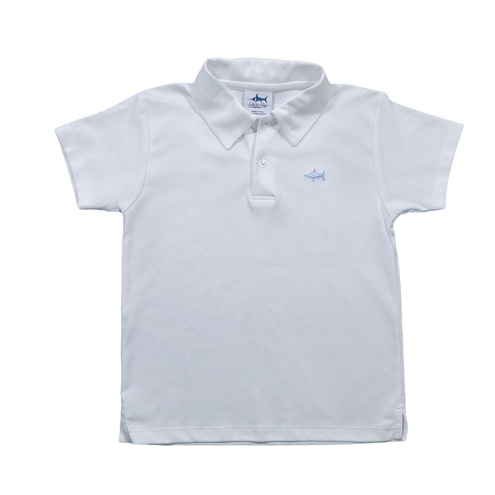 WHITE SIGNATURE POLO