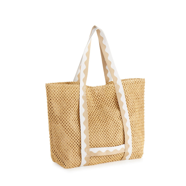 SAND ANTIGUA TOTE & HAT SET