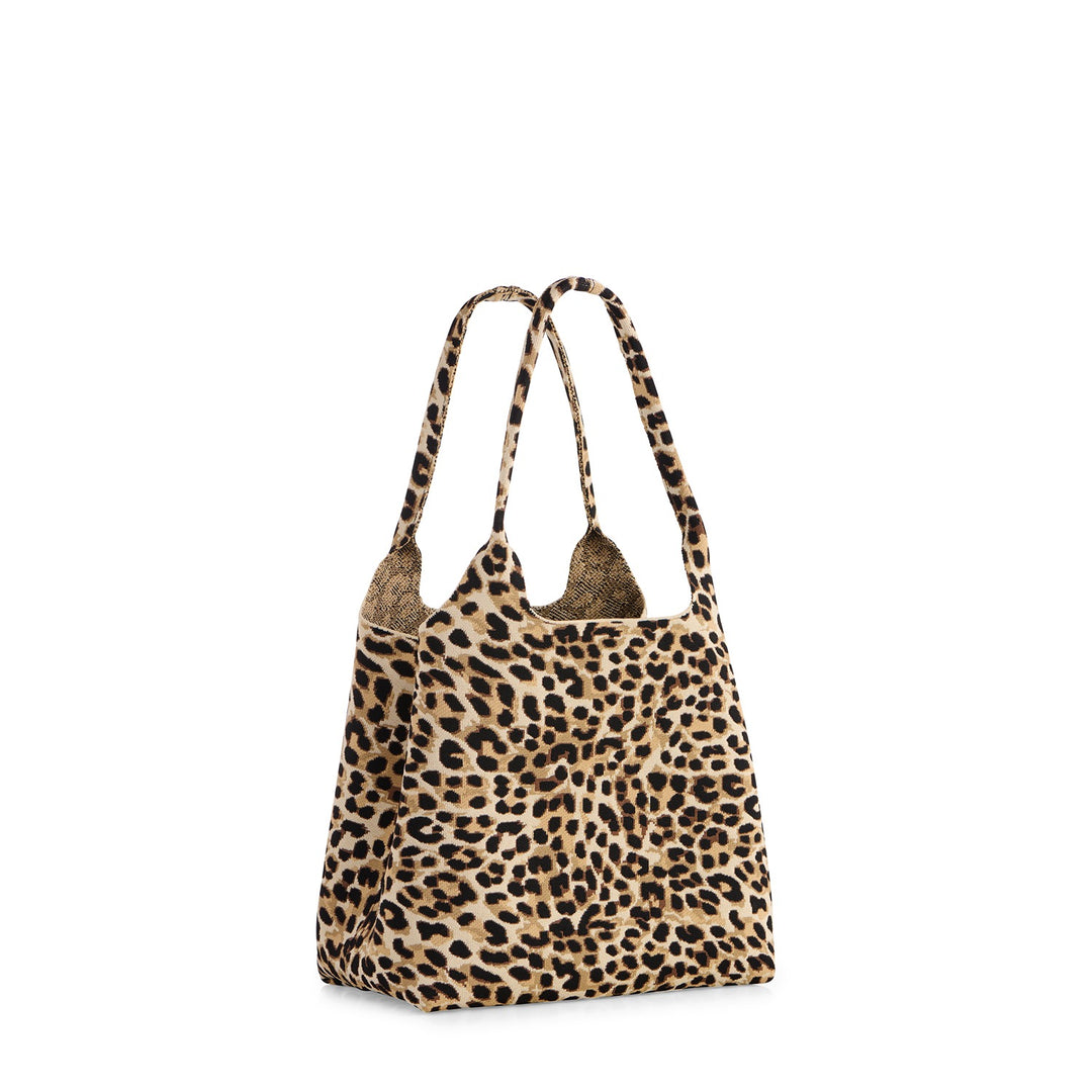 LEOPARD ROBBIE TOTE
