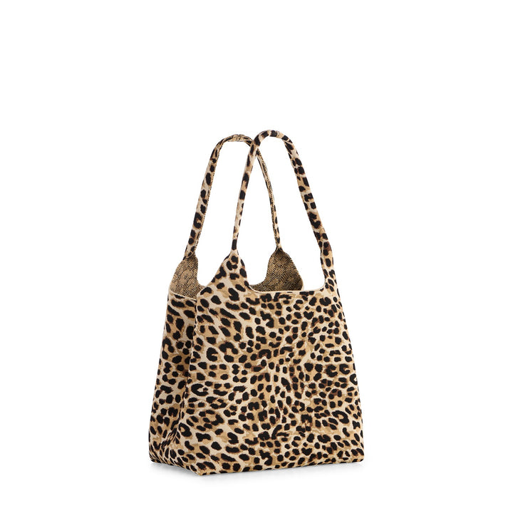 LEOPARD ROBBIE TOTE