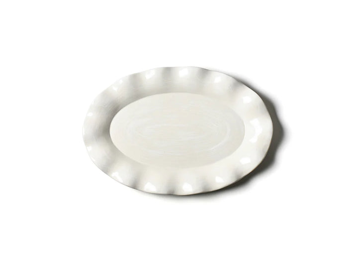 SIGNATURE WHITE OVAL PLATTER