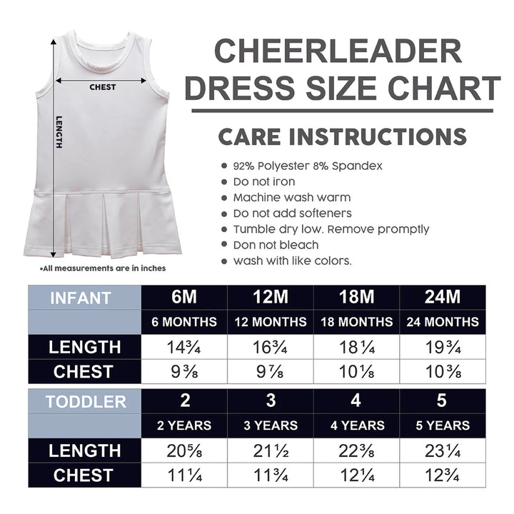 GSU DRESS CHART *USED IN MULTIPLE PRODUCTS