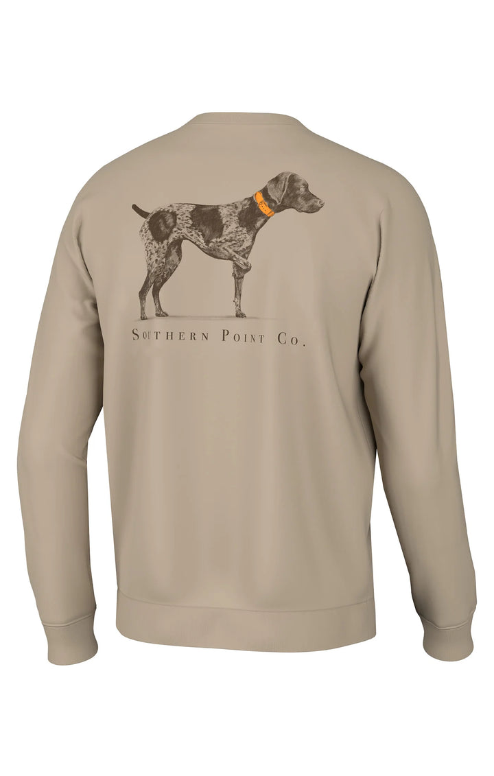 SANDSTONE GREYTON DETAIL LONG SLEEVE TEE