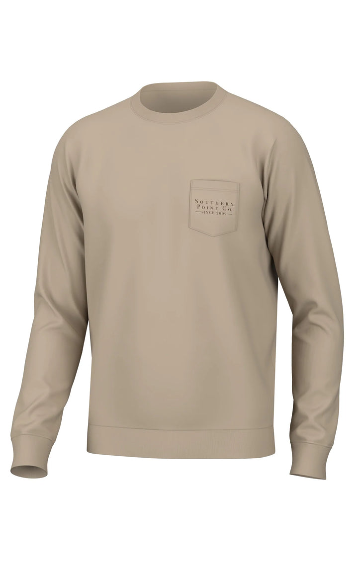 SANDSTONE GREYTON DETAIL LONG SLEEVE TEE