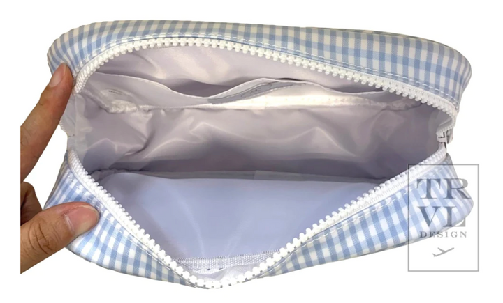 GINGHAM MIST CLEAR DUO BAG
