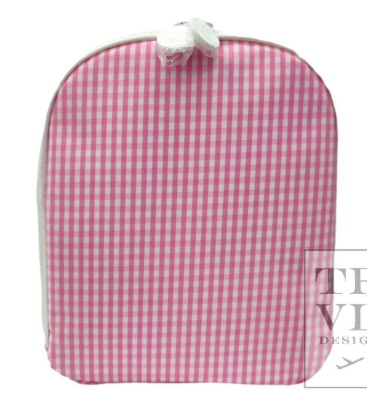 GINGHAM PINK BRING IT LUNCH BOX