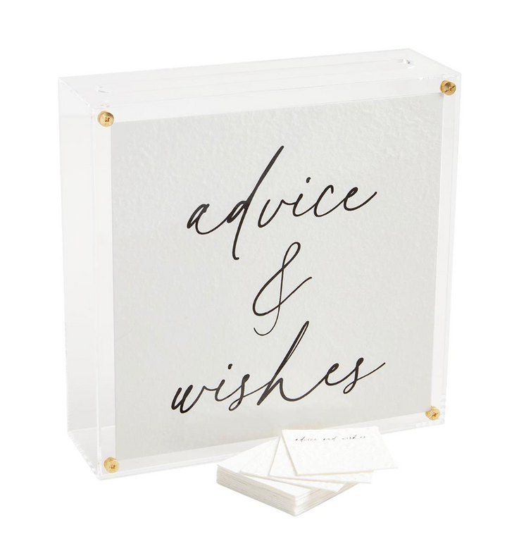 ADVICE & WISHES BOX