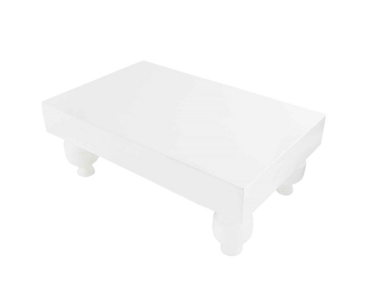 White Serving Stand