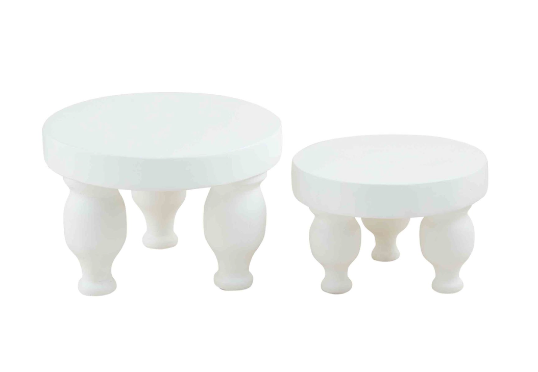 *Final Sale* White Riser