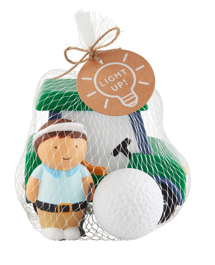 GOLF LIGHT UP BATH TOY SET