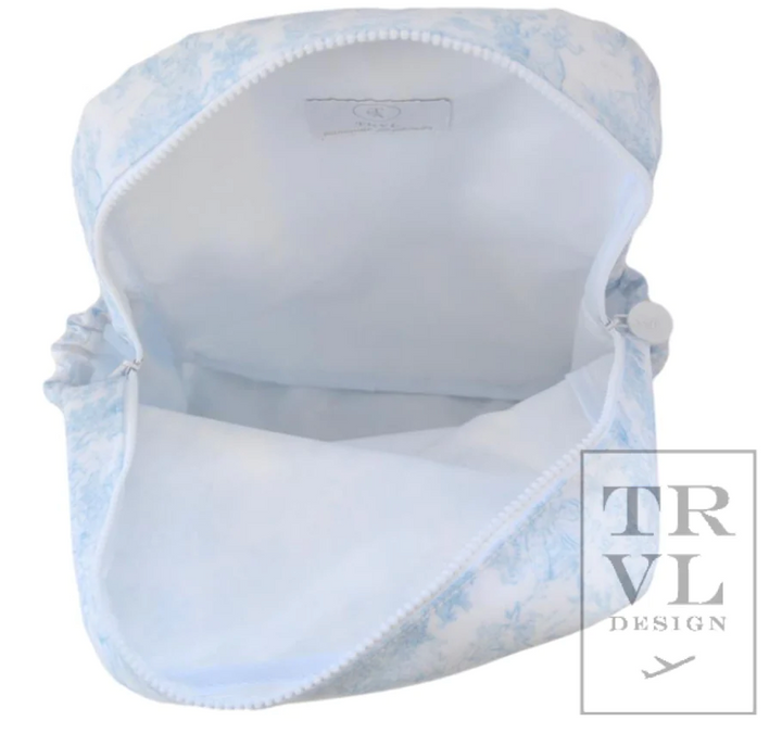 BLUE BUNNY TOILE BACKPACKER