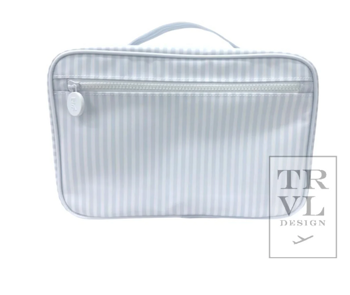 BLUE STRIPE PIMLICO LARGE HANGING TOILETRY BAG