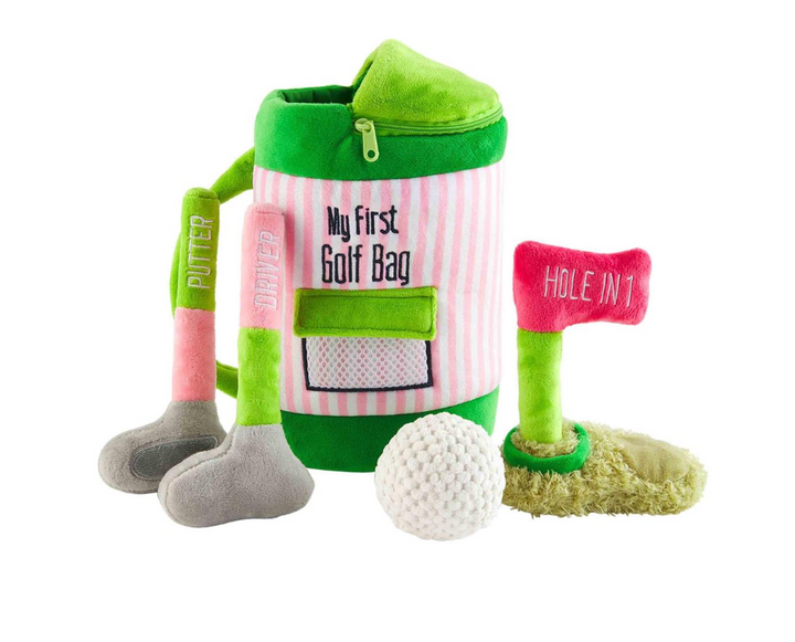 PINK GOLF PLUSH SET