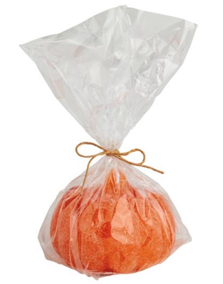 PUMPKIN GATHER FIGURAL CANDLE