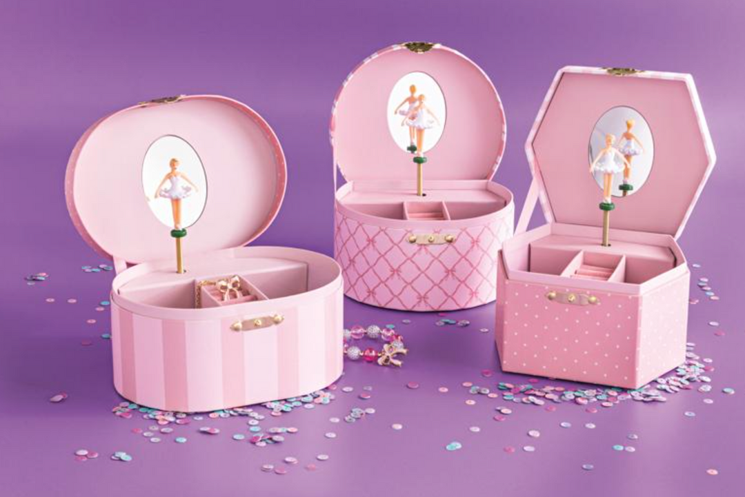 Ballerina Musical Jewelry Box – Keepsake Music Box for Girls with Dancing Ballerina | Walker Boutique